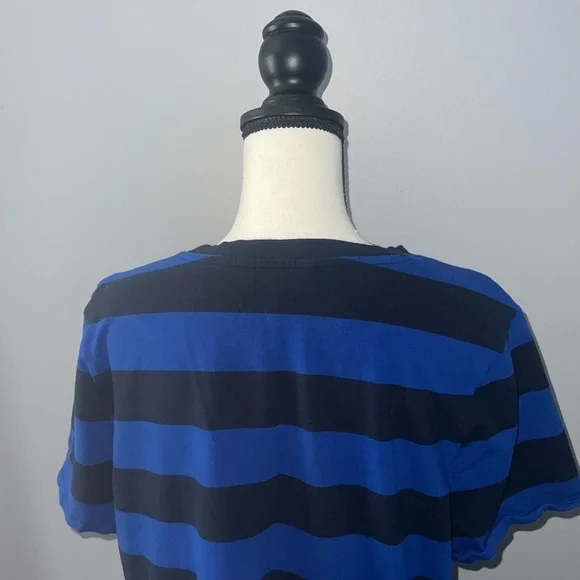 Banana republic- Navy and blue stripe dress - Picture 4 of 6